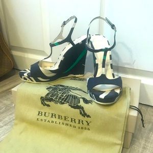 Burberry Platform Sandals